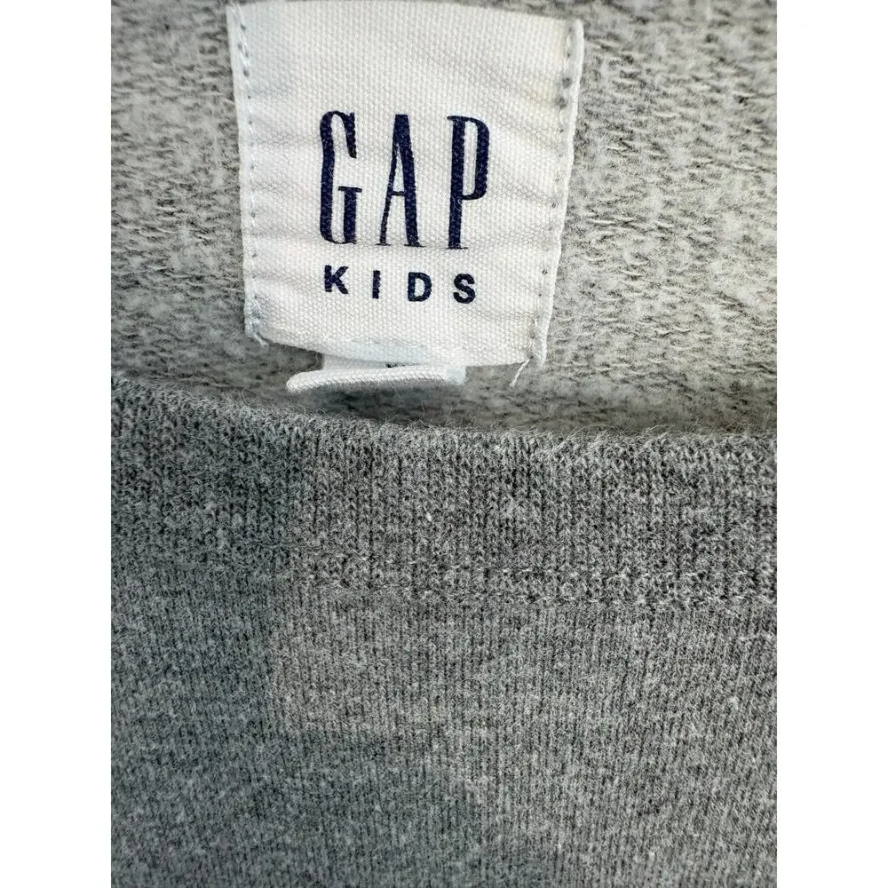 Gap Kids Peanuts Snoopy Logo Sweatshirt Gray Size XL Joe Cool Pullover Unisex
